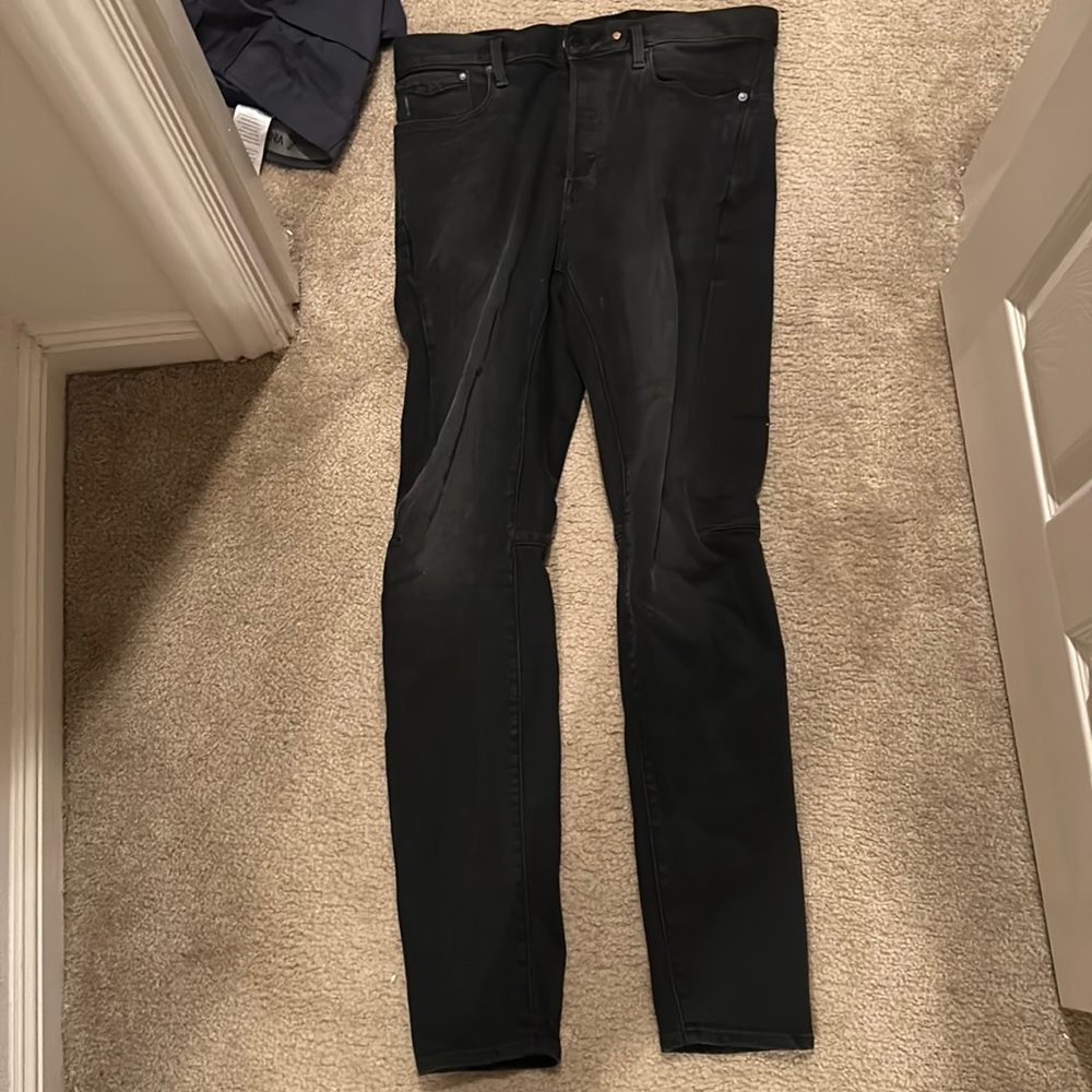 G-star scutar slim black jeans 33-34